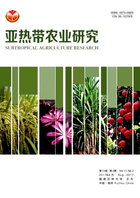 亚热带农业研究期刊封面