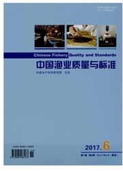 《中国渔业质量与标准》封面