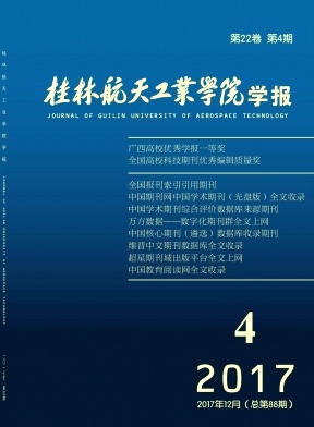《桂林航天工业学院学报》封面