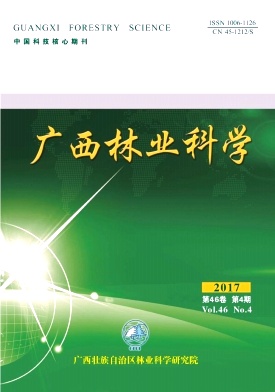 《广西林业科学》封面