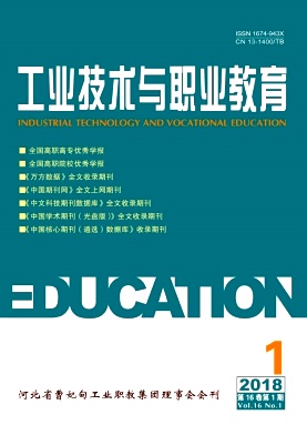《工业技术与职业教育》封面