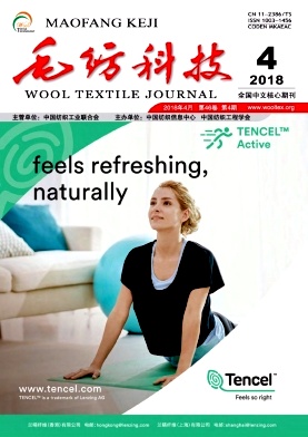 《毛纺科技》封面