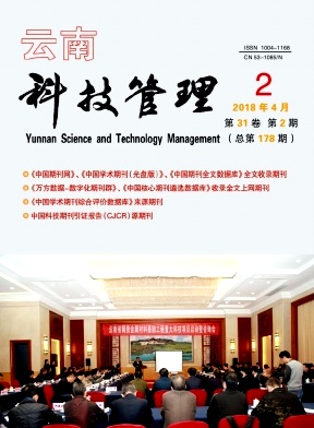 《云南科技管理》封面