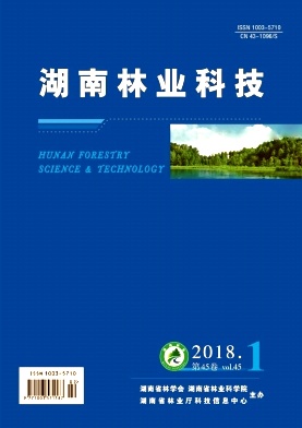 《湖南林业科技》封面
