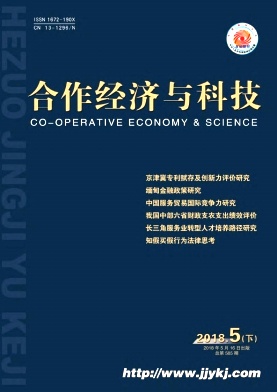 《合作经济与科技》封面
