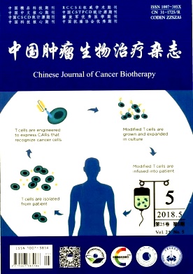 《中国肿瘤生物治疗杂志》封面