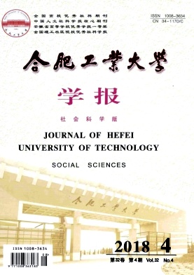 《合肥工业大学学报》（社会科学版）封面