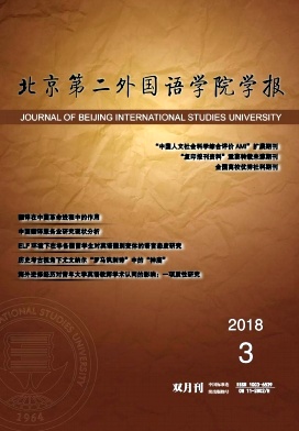 《北京第二外国语学院学报》封面